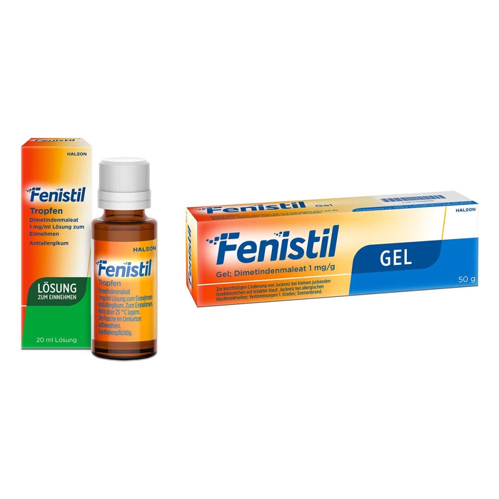 Fenistil Tropfen 20ml + Fenistil Gel 1 mg/g 50g 1 Set