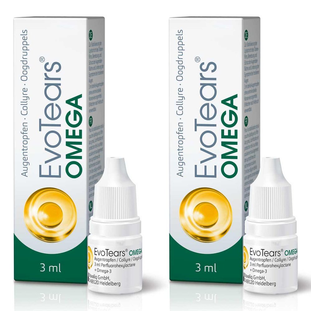 EvoTears Omega Augentropfen 2x3 ml