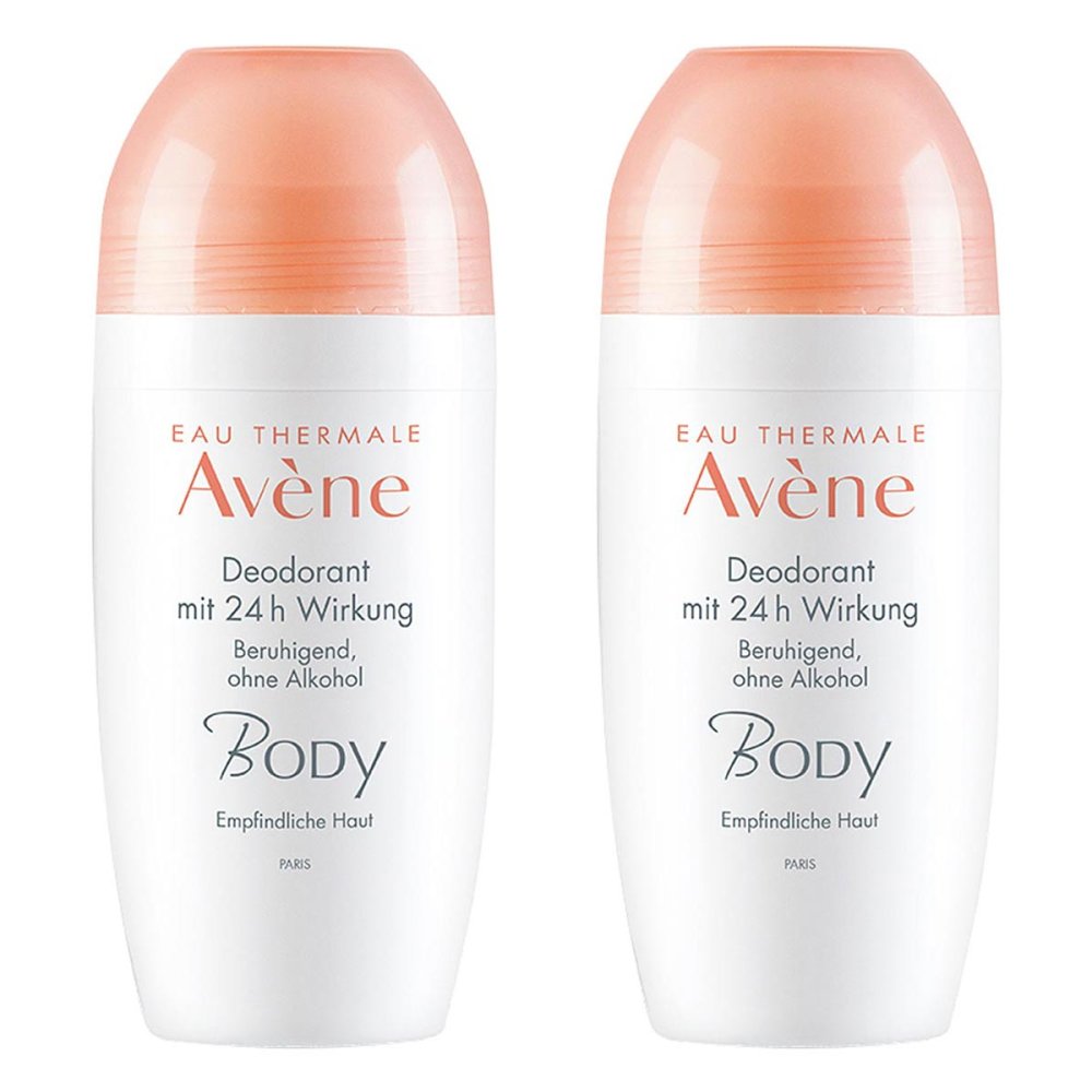 Avene Body Deodorant Mit 24 H Wirkung 2x50 ml