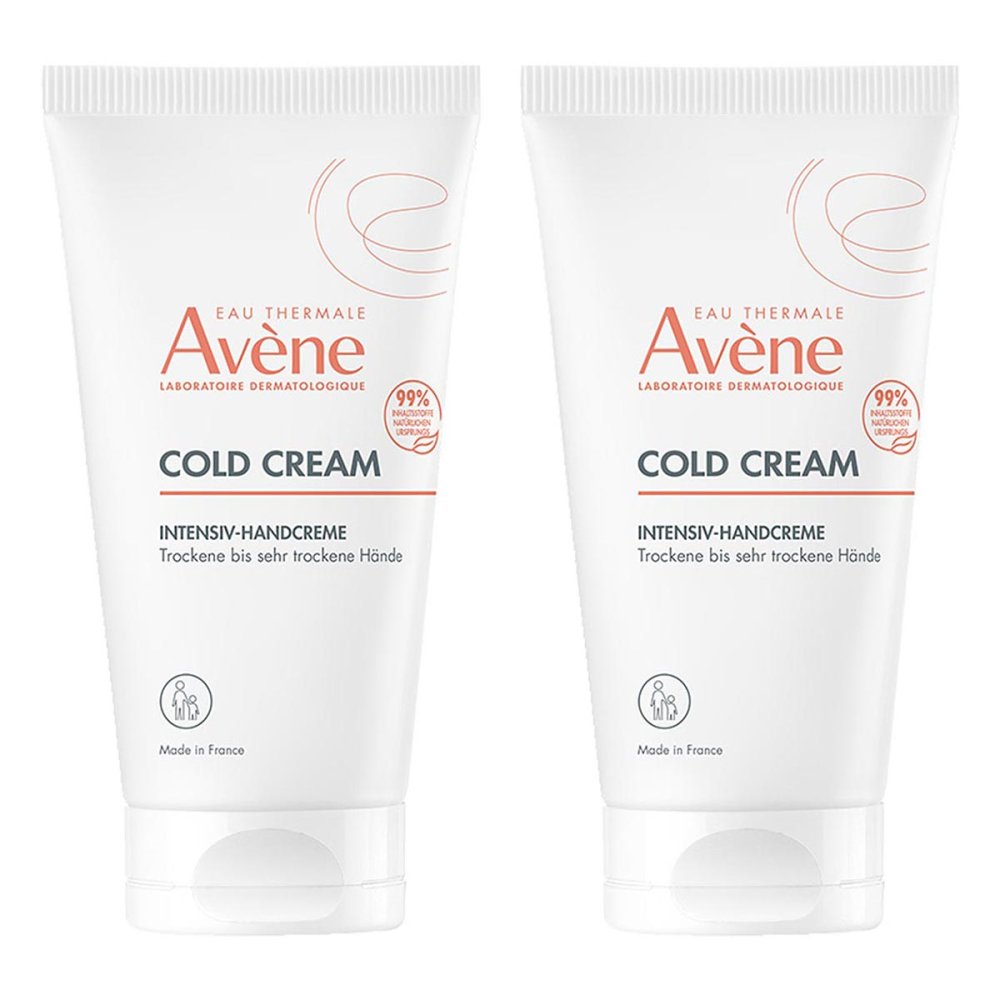 Avene Cold Cream Intensiv-handcreme 2x50 ml