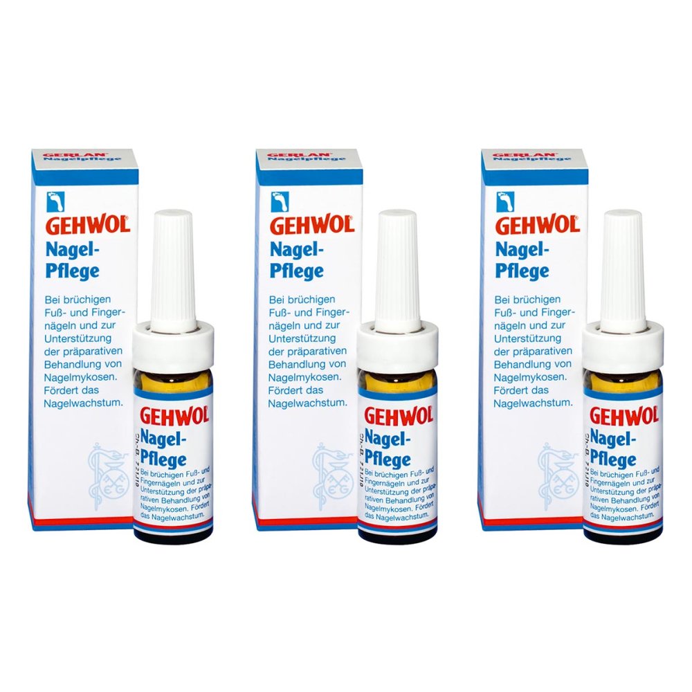 Gehwol Nagelpflege 3x15 ml