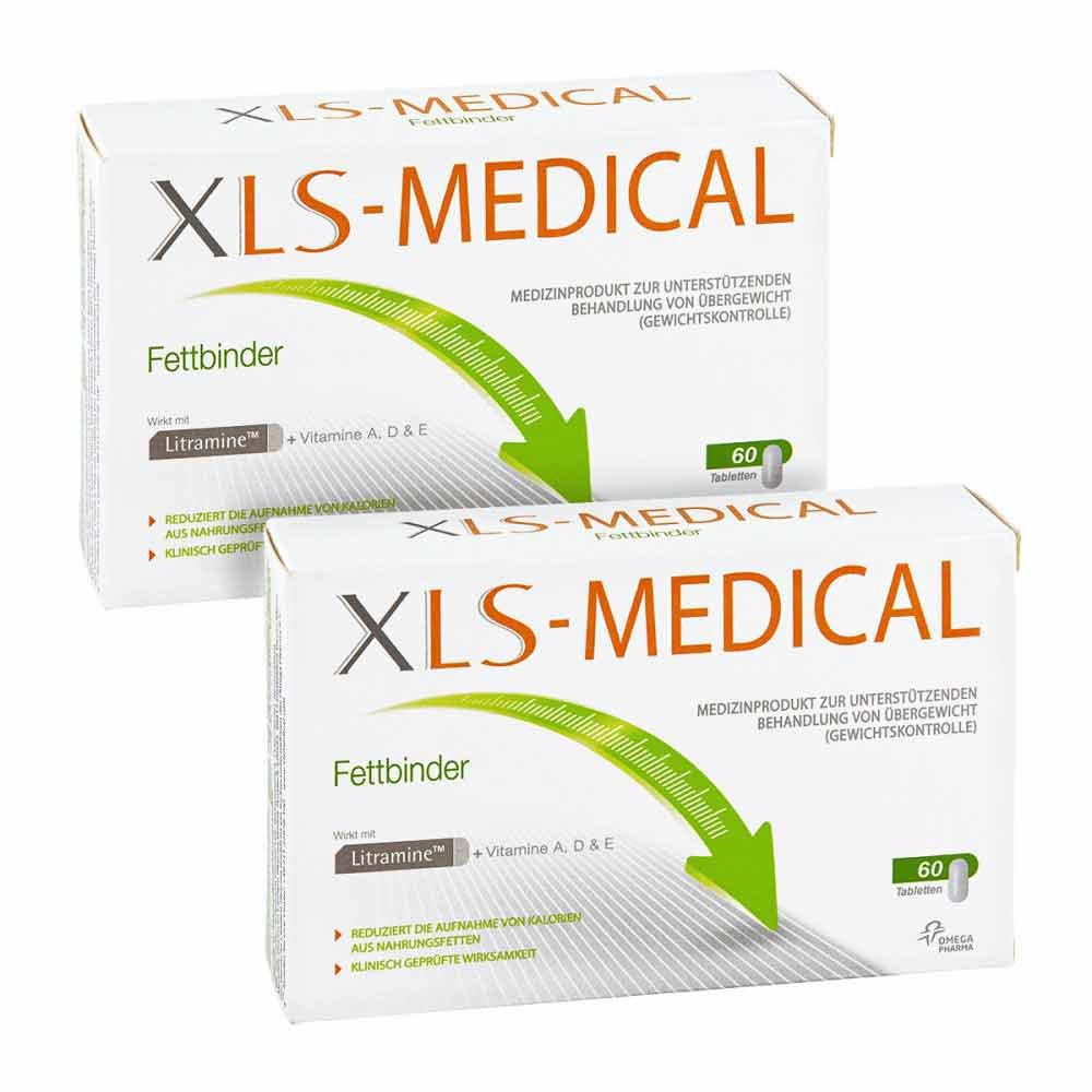 XLS Medical Fettbinder 2x 60 stk