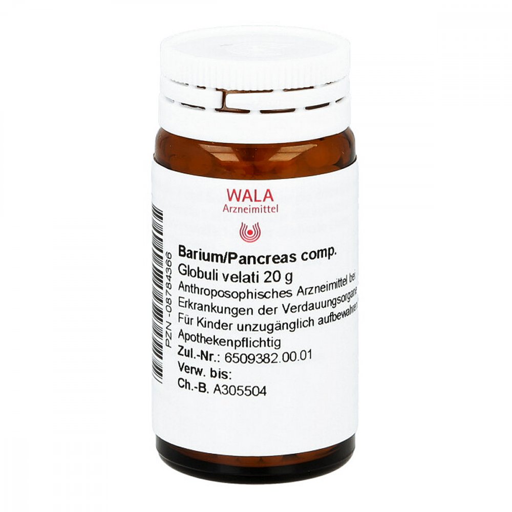 Barium/pancreas Comp. Globuli 20 g