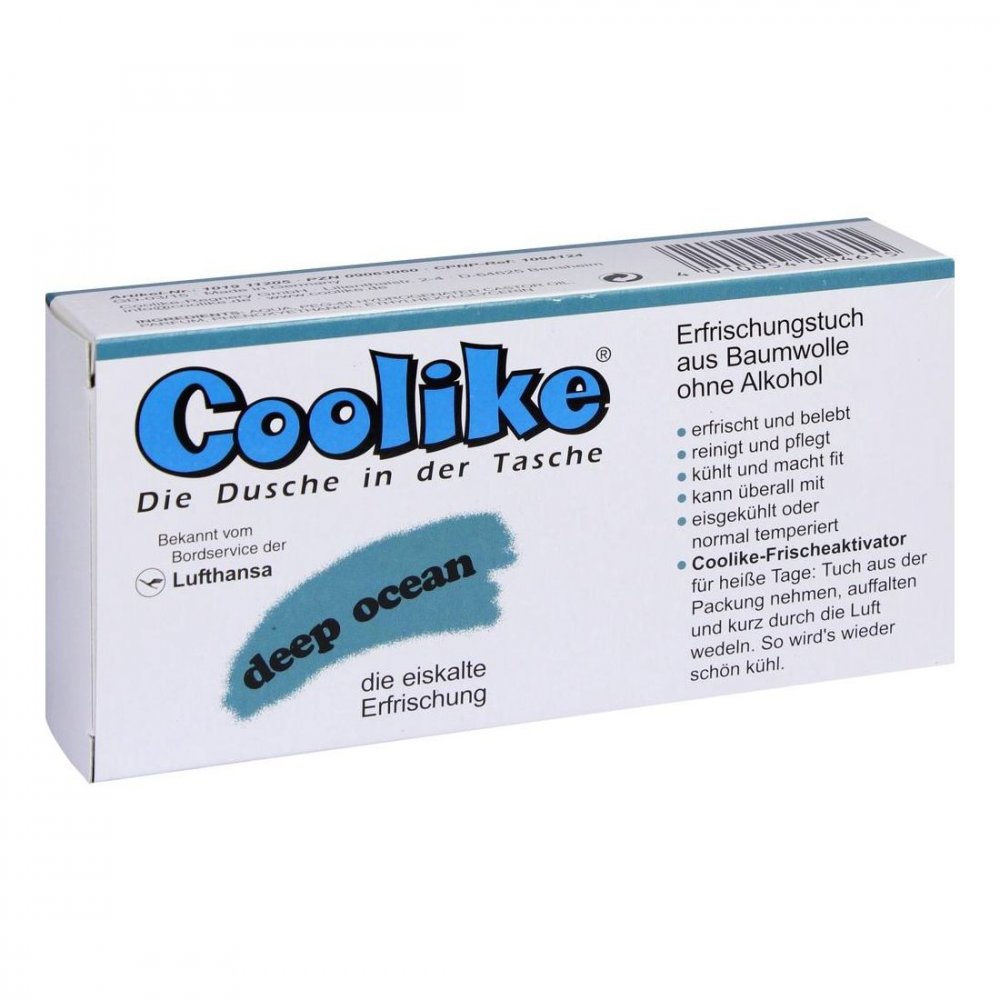 Coolike Erfrischungstücher deep ocean 5 stk