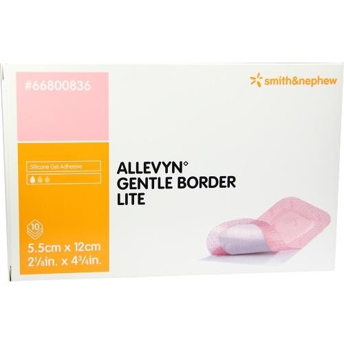 Allevyn Gentle Border Lite 5, 5x12 Cm Schaumverb.