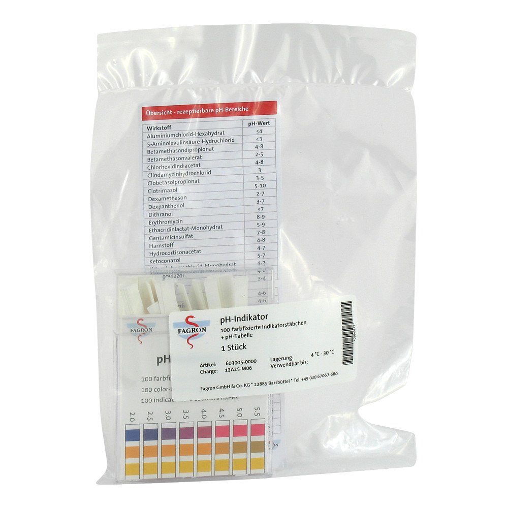 Ph-indikator Teststreifen 1X100 stk