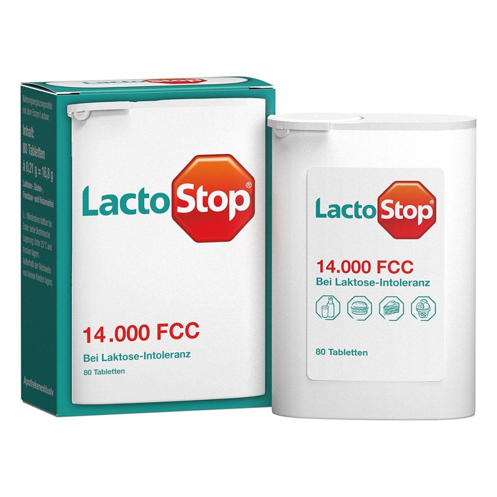 Lactostop 14.000 Fcc Tabletten Im Spender