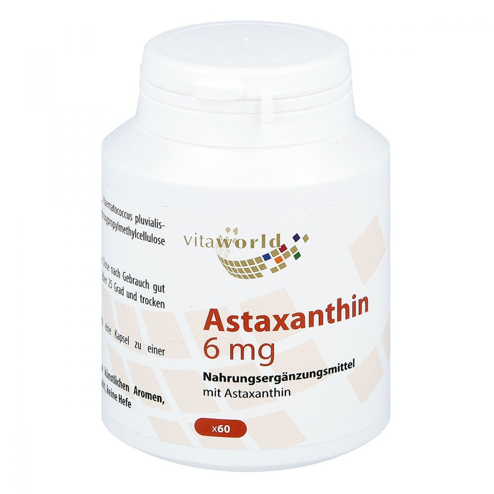 Astaxanthin 6 mg Kapseln 60 stk