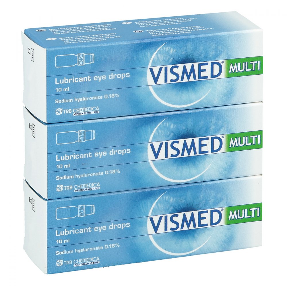 Vismed Multi Augentropfen 3X10 ml