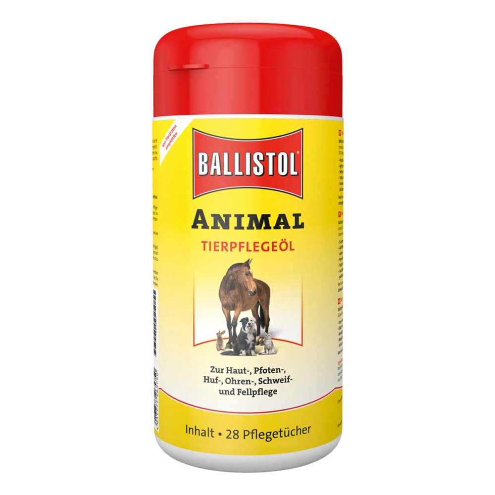 Ballistol Animal Veterinär Pflegetücher Spenderbox