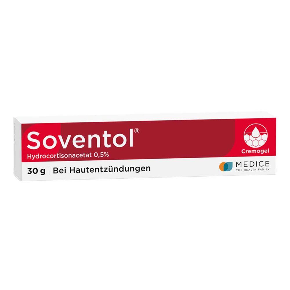Soventol HydroCortisonACETAT 0,5% bei Hautentzündungen 30 g