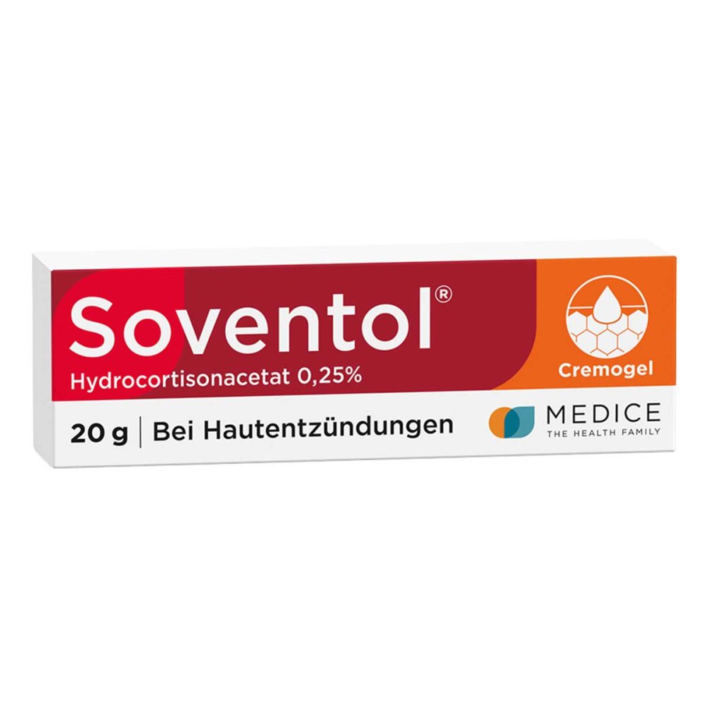 Soventol HydroCortisonACETAT 0,25% bei Hautentzündungen 20 g