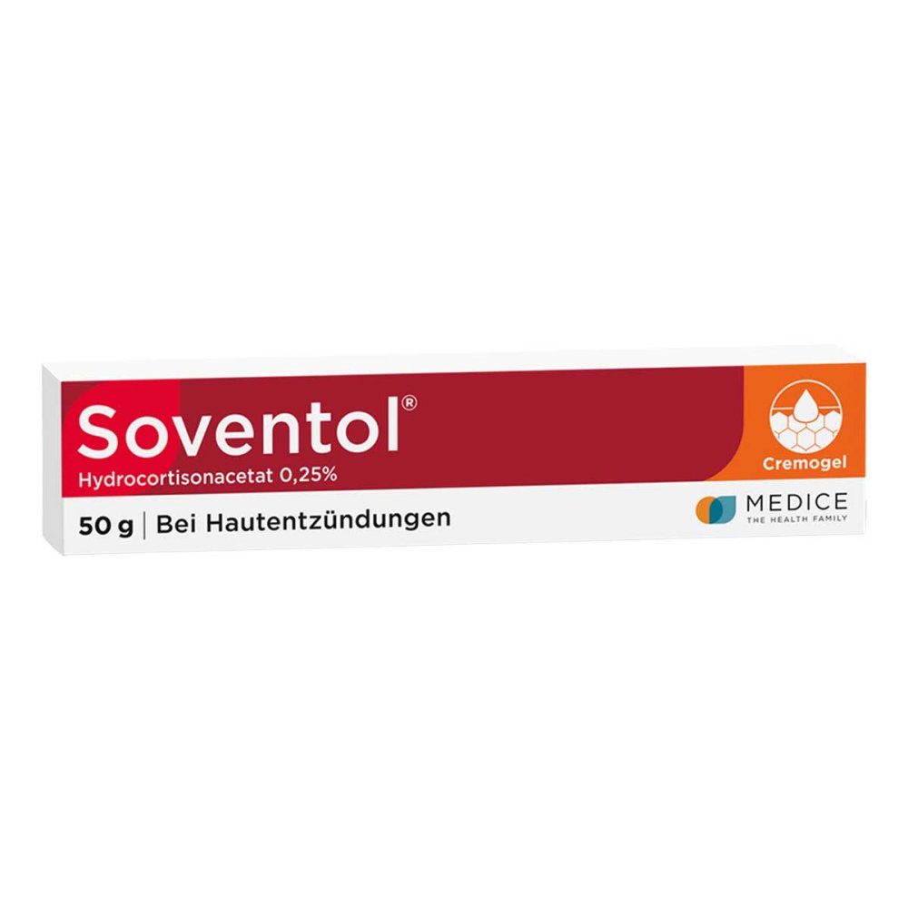 Soventol HydroCortisonACETAT 0,25% bei Hautentzündungen 50 g