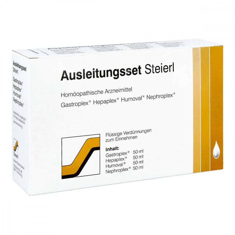 Ausleitungsset Steierl Tropfen 4X50 ml