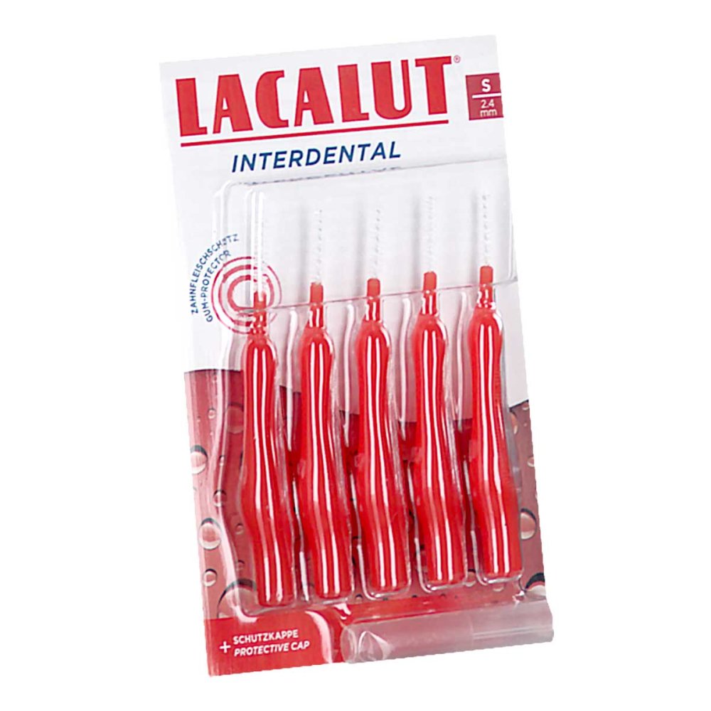 Lacalut Interdental S Bürstendrm.2,4 mm 5 stk