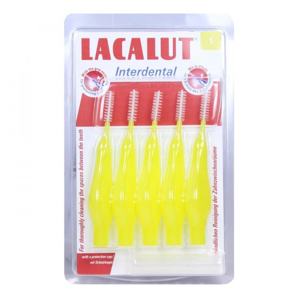 Lacalut Interdental L Bürstendrm.4,0 mm 5 stk
