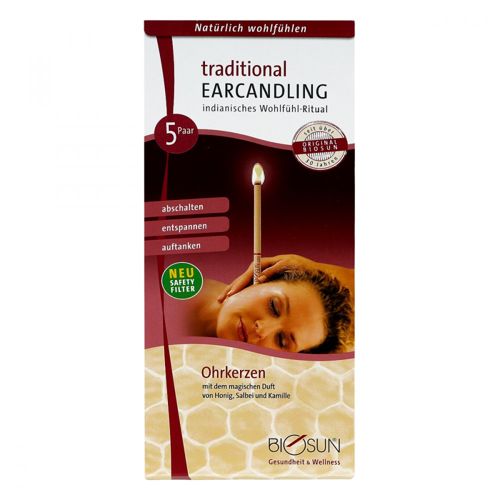 Biosun traditional Ohrkerzen Filter 10 stk