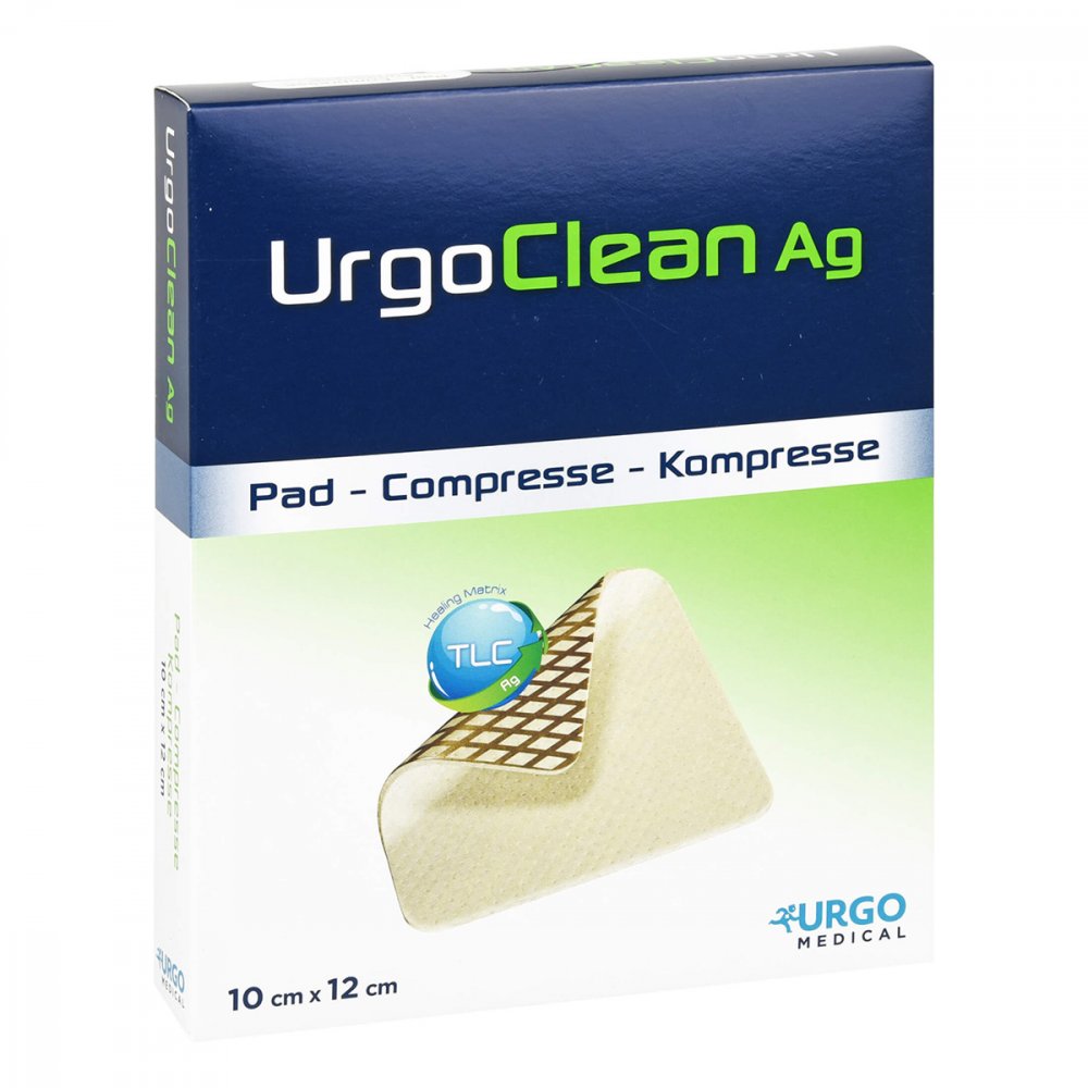 Urgoclean Ag 10x12 Cm Verband