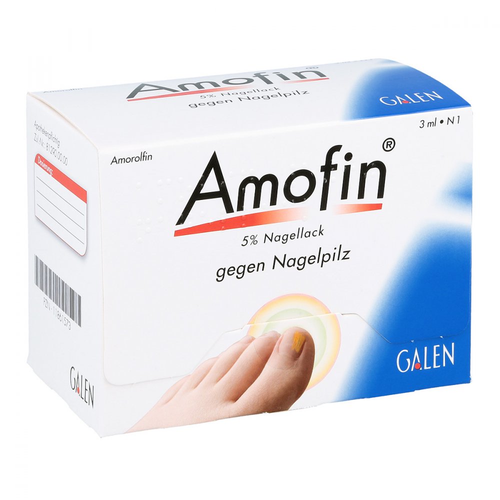 Amofin 5% bei Nagelpilz 3 ml