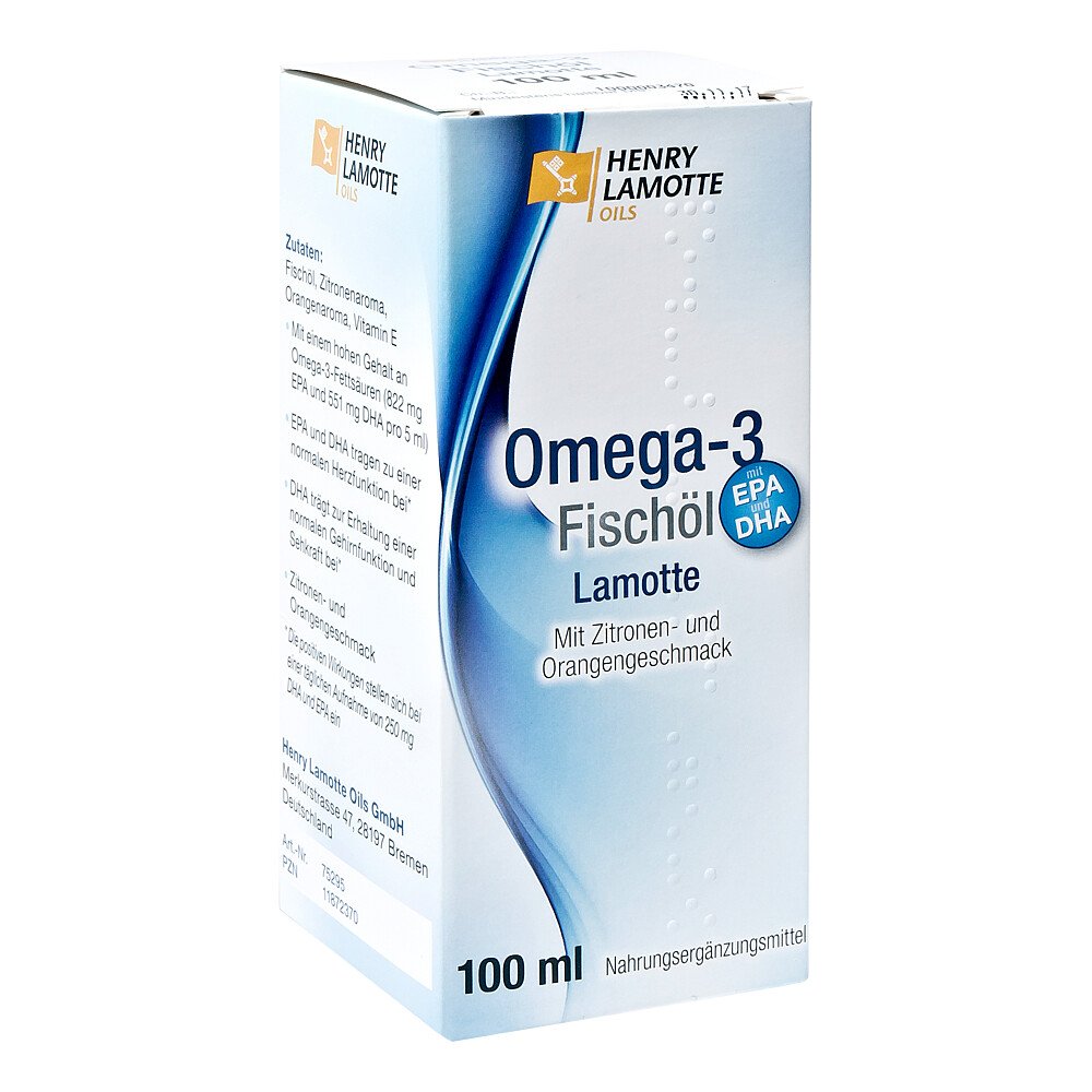 Omega 3 Fischöl Lamotte 100 ml