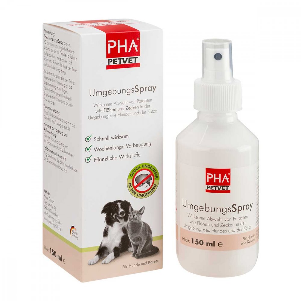 Pha Umgebungsspray für Hunde /Katzen 150 ml