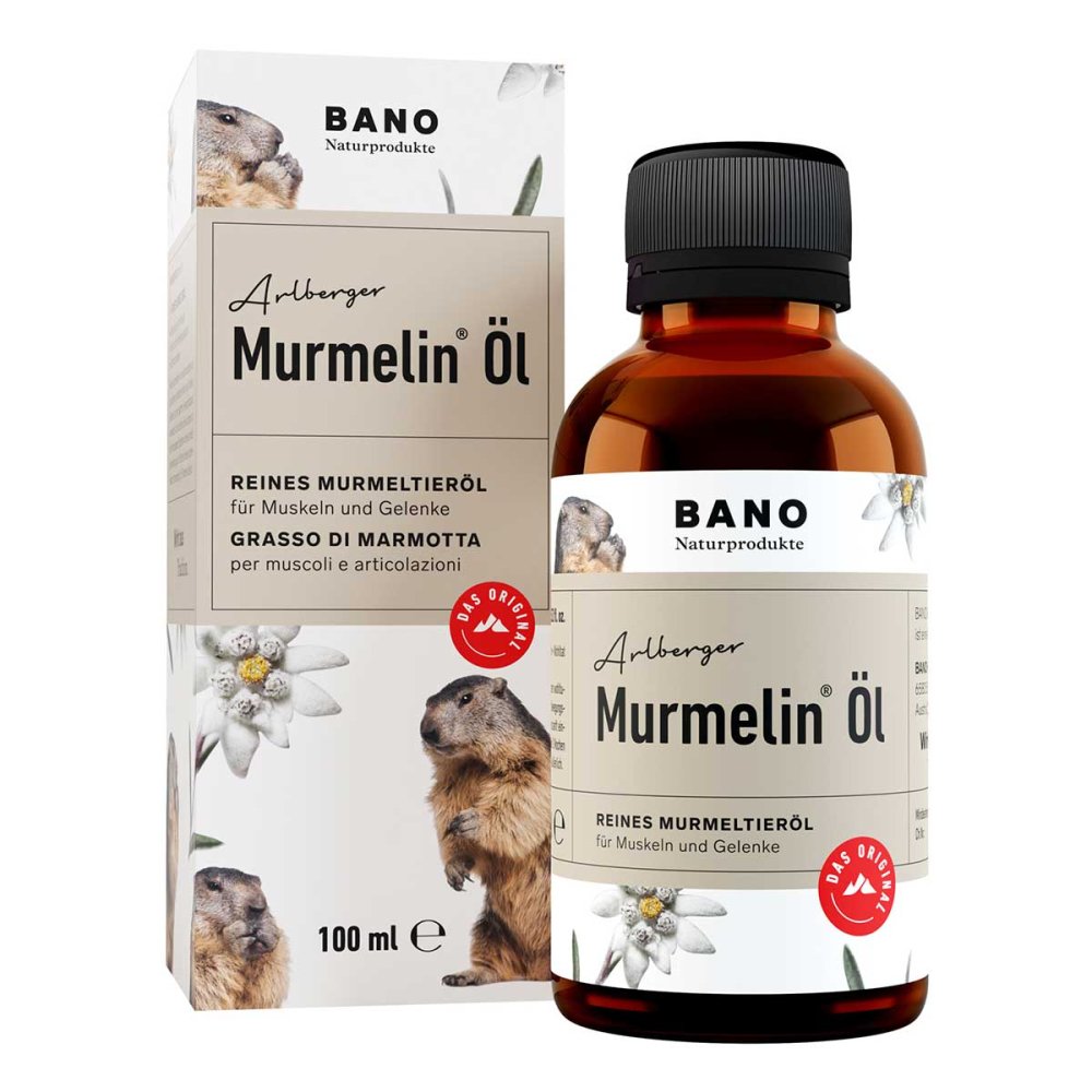 Tiroler Murmelin öl 100% reines Murmeltieröl 100 ml