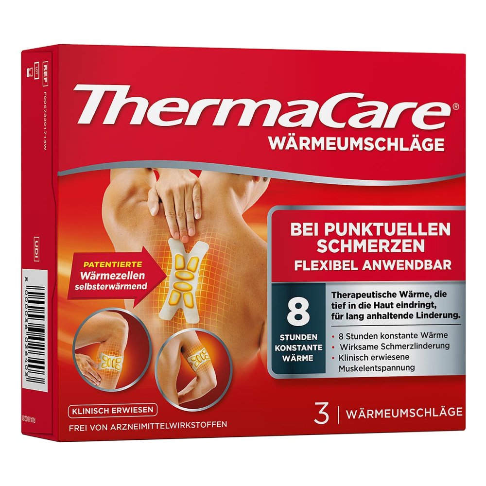 ThermaCare bei punktuellen Schmerzen 3 stk