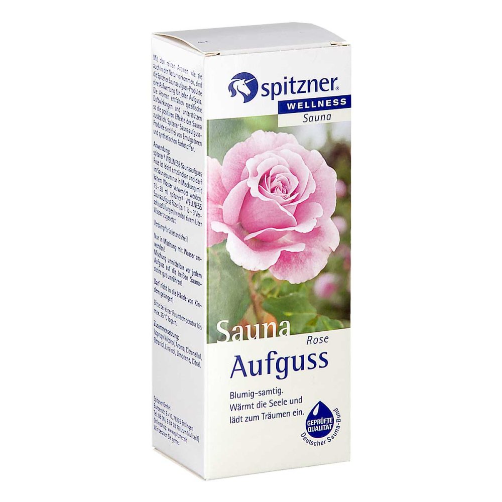 Sauna Aufguss Rose Wellness Konzentrat 190 ml