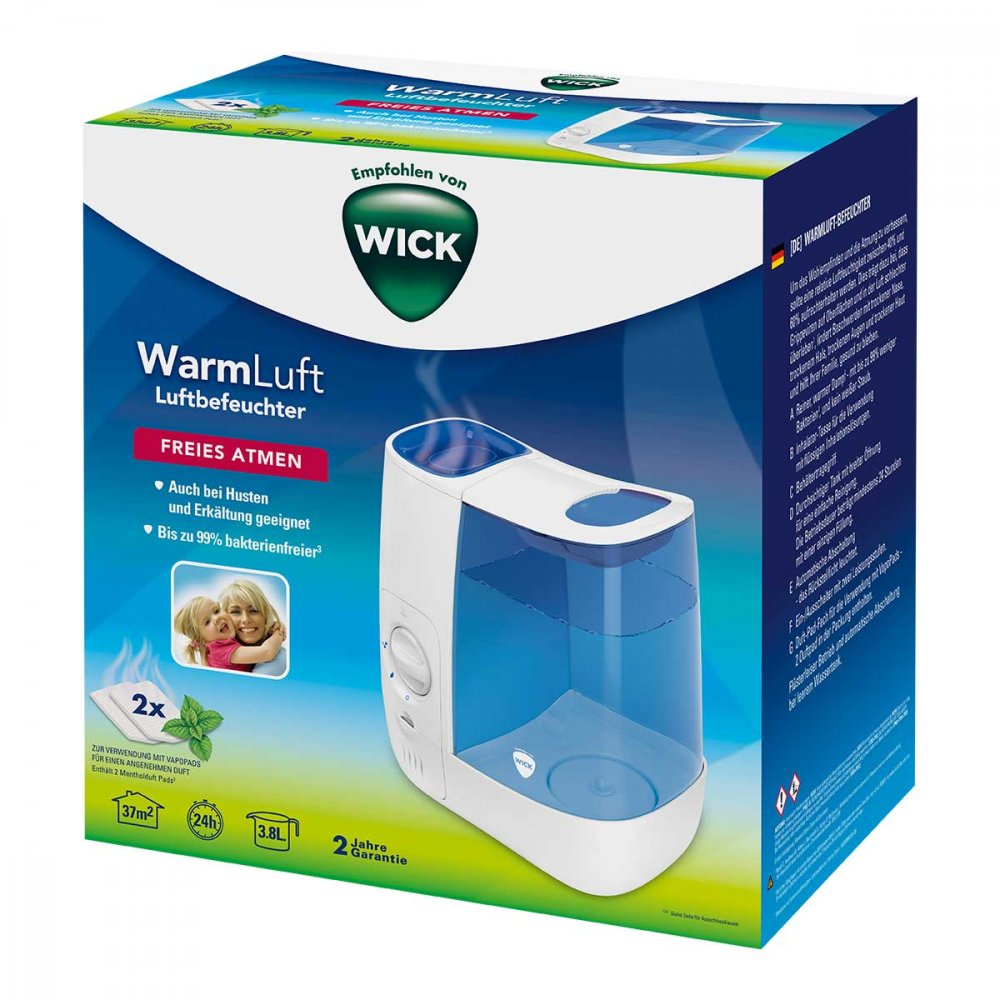 Wick Warmdampf-luftbefeuchter 1 stk