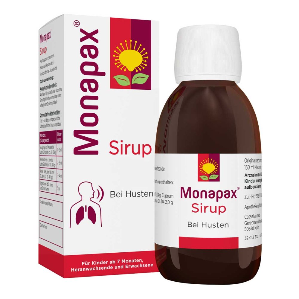 Monapax Sirup - bei Husten 150 ml