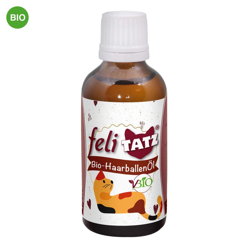 Felitatz Bio-haarballenöl Futterm.f.katzen 50 ml