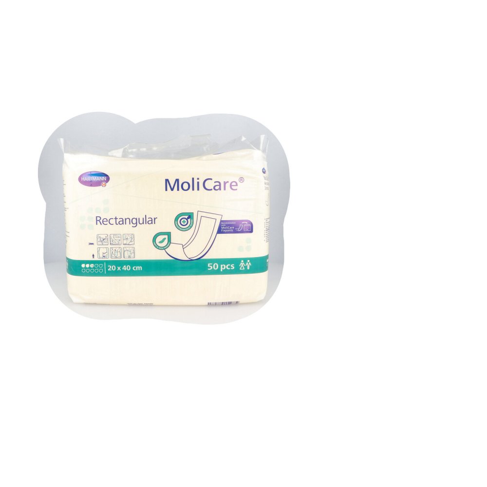 Molicare Rectangular 3 Tropfen 20x40 Cm