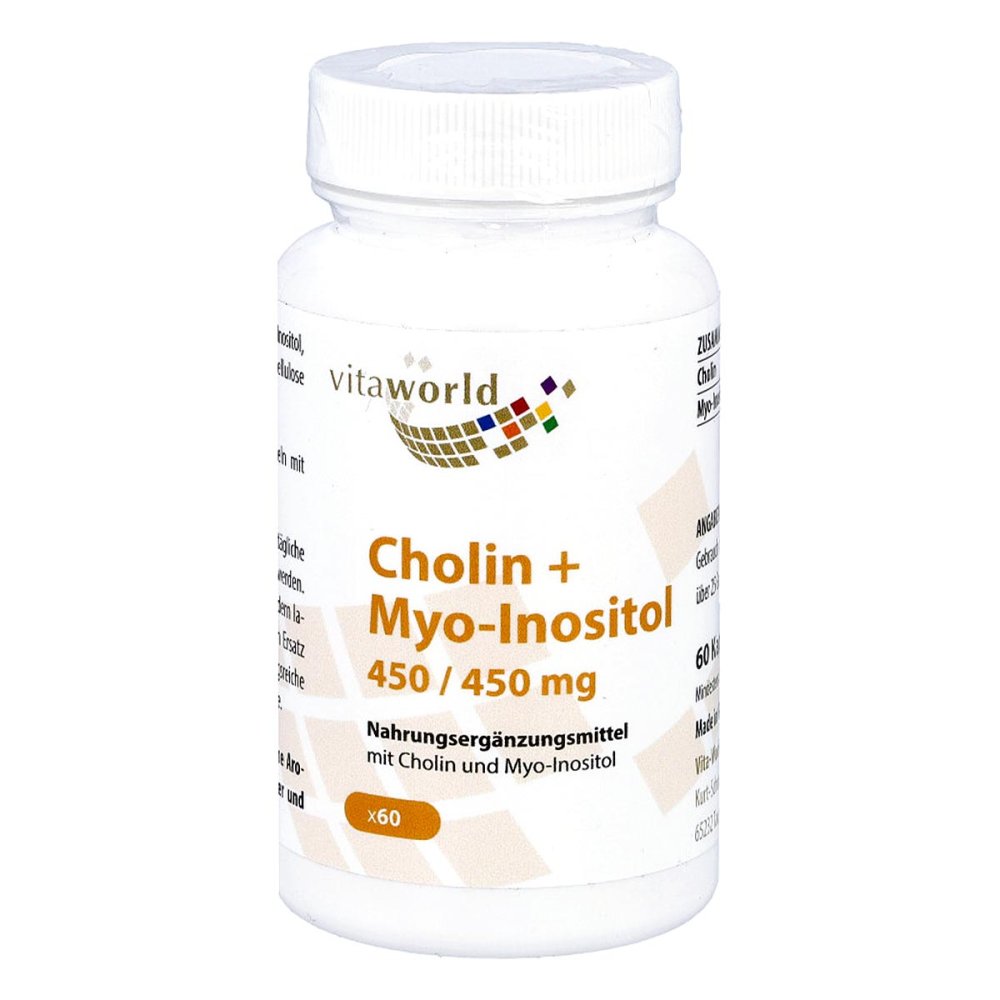 Cholin & Inositol 450 Mg/450 Mg Kapseln 60 stk
