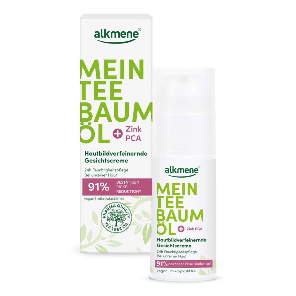 Alkmene Mein Teebaumöl Hautbildverfeinernde Gesichtscreme 50 ml