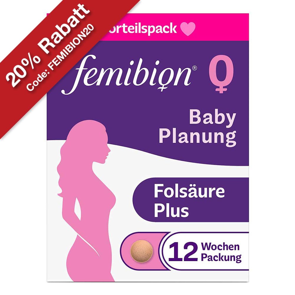 Femibion 0 Babyplanung Tabletten 84 stk