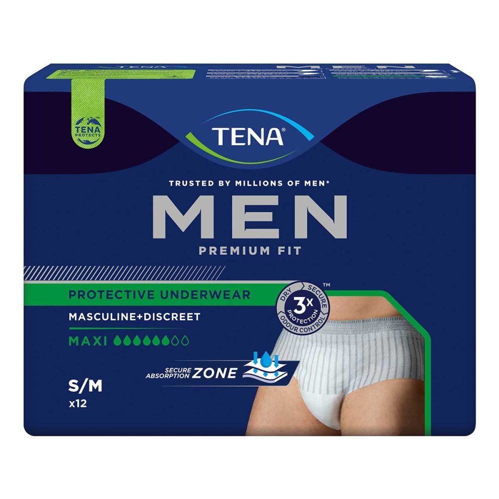 Tena Men Premium Fit Inkontinenz Pants Maxi S/m