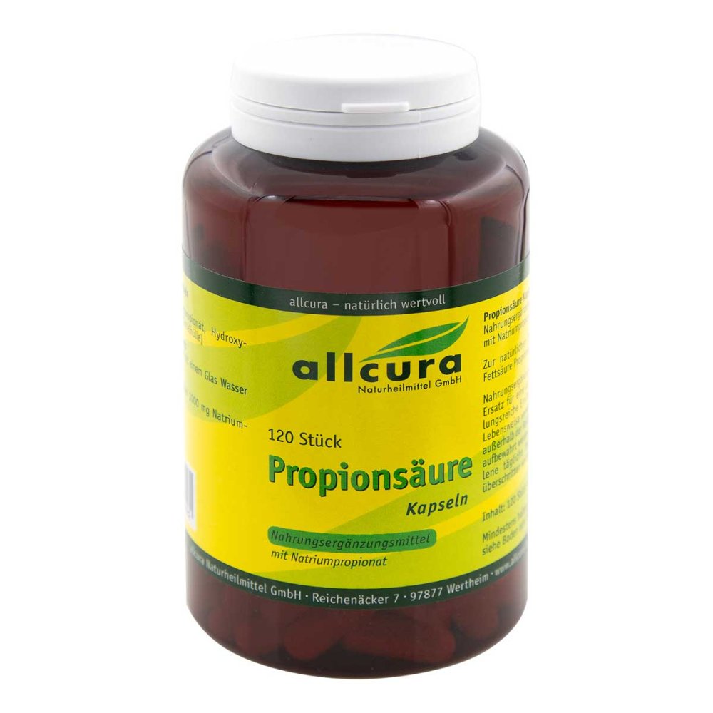 Propionsäure 500 Mg Kapseln 120 stk