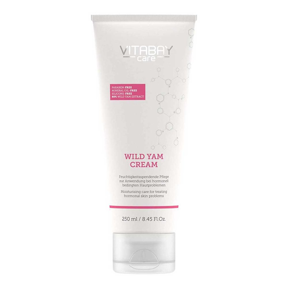 Wild Yams Creme mit 64% Diosgenin Gesicht + körper 250 ml