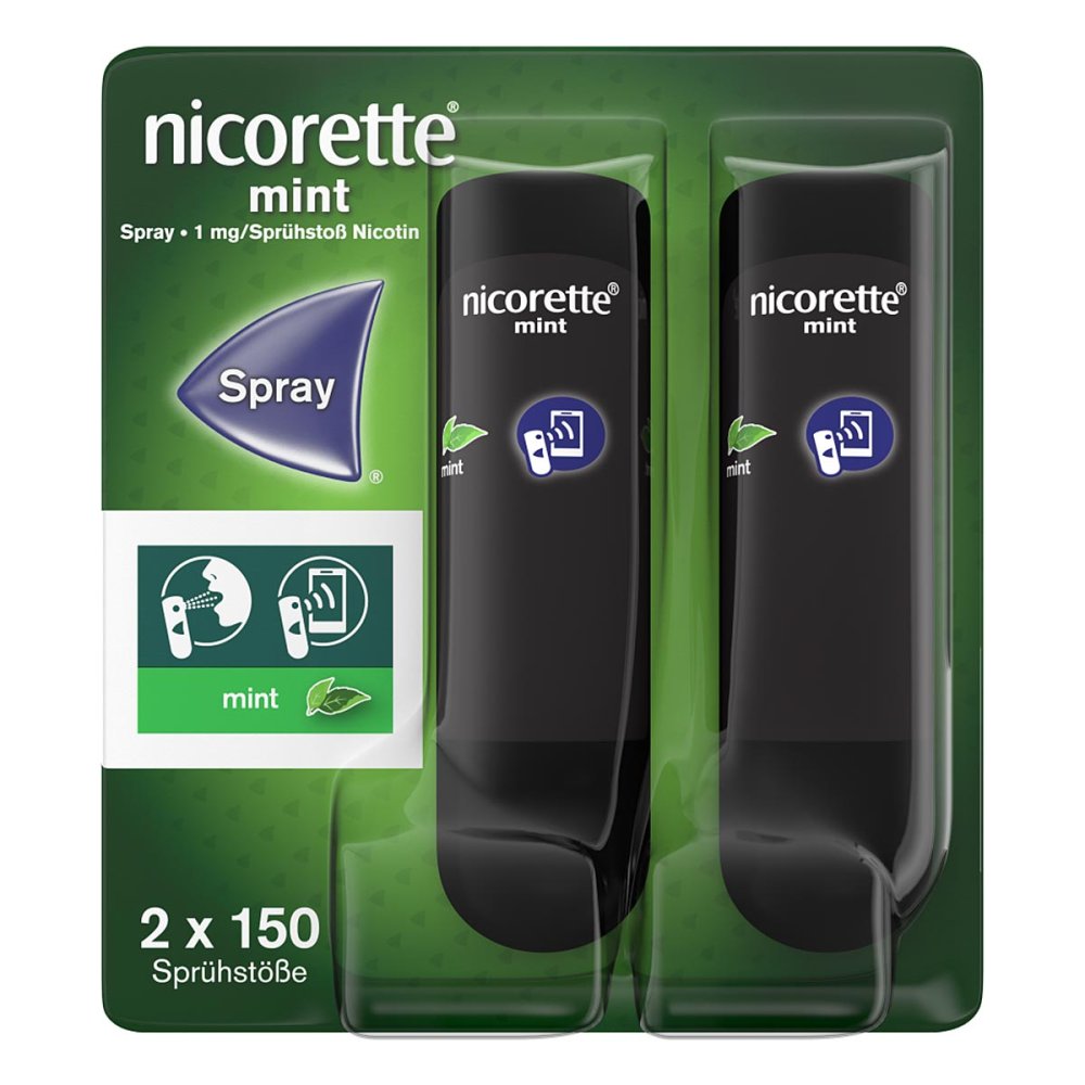 nicorette mint Spray 2 stk