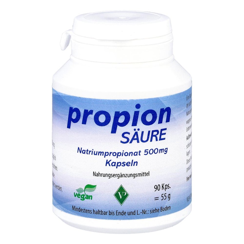 Propionsäure 500 mg vegan Kapseln 90 stk