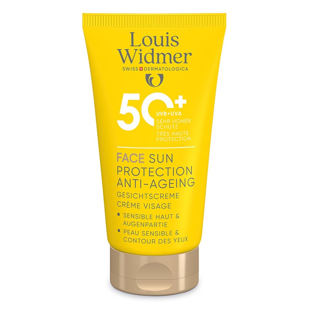 Louis Widmer Face Sun Protection Anti-Ageing 50 Unparfümiert