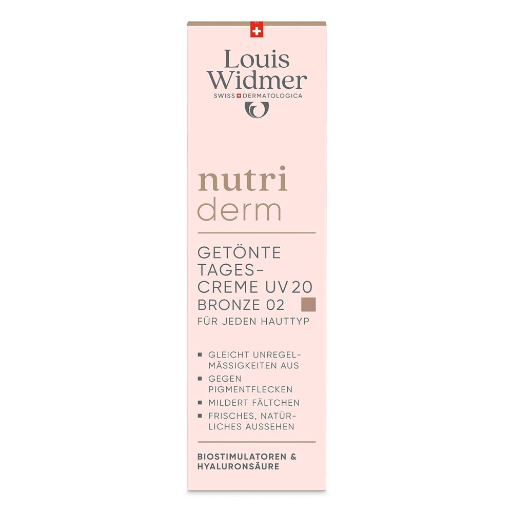 Louis Widmer Nutriderm Getönte Tagescreme Uv 20 - Bronze 02