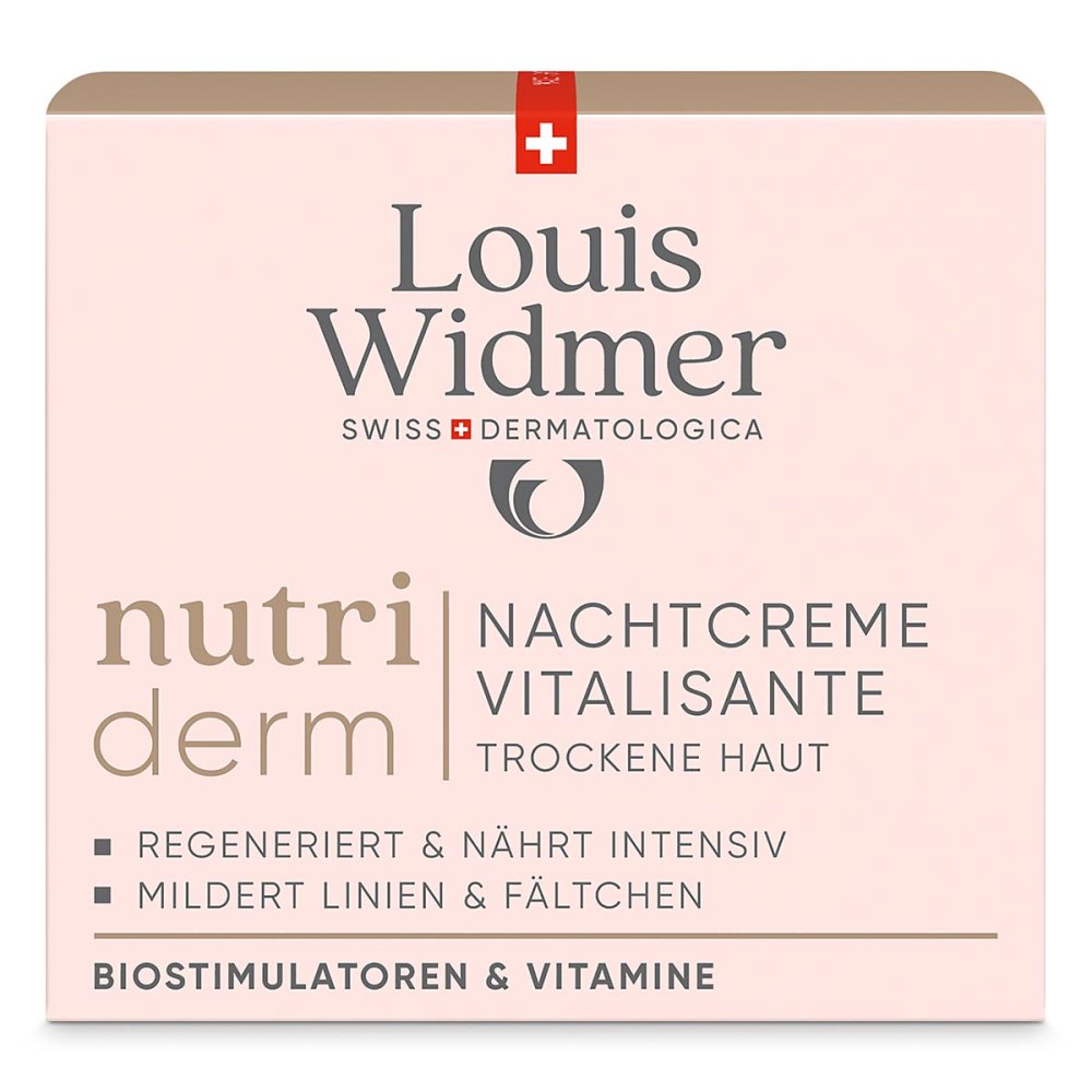 Louis Widmer Nutriderm Nachtcreme Vitalisante