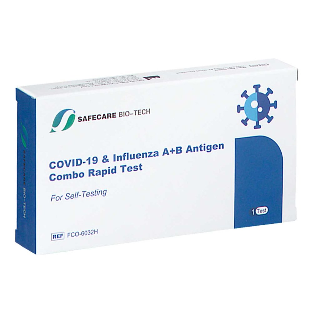 Safecare Covid-19 & Influenza A/B Kombi-Selbsttest Nase 1 stk