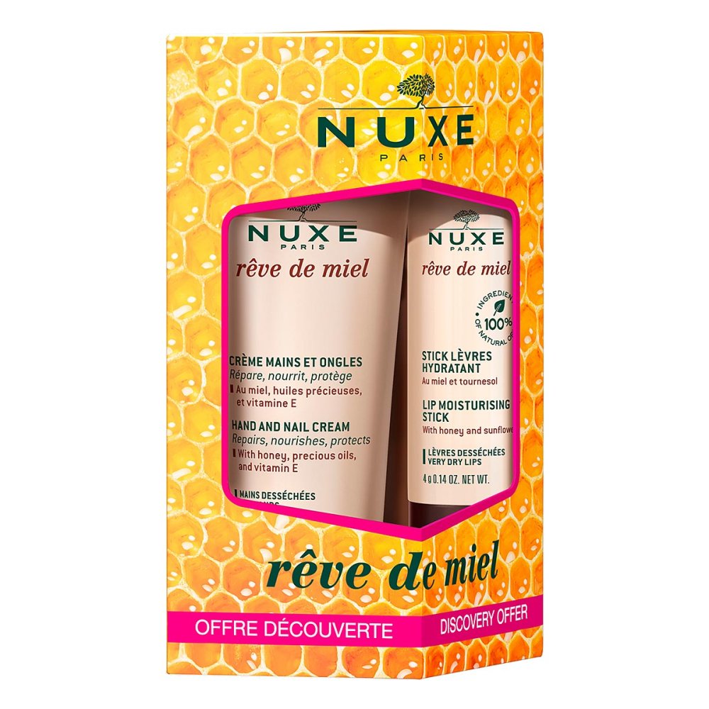 Nuxe Reve De Miel Pflegeset Hand & Lippen 30ml+4g