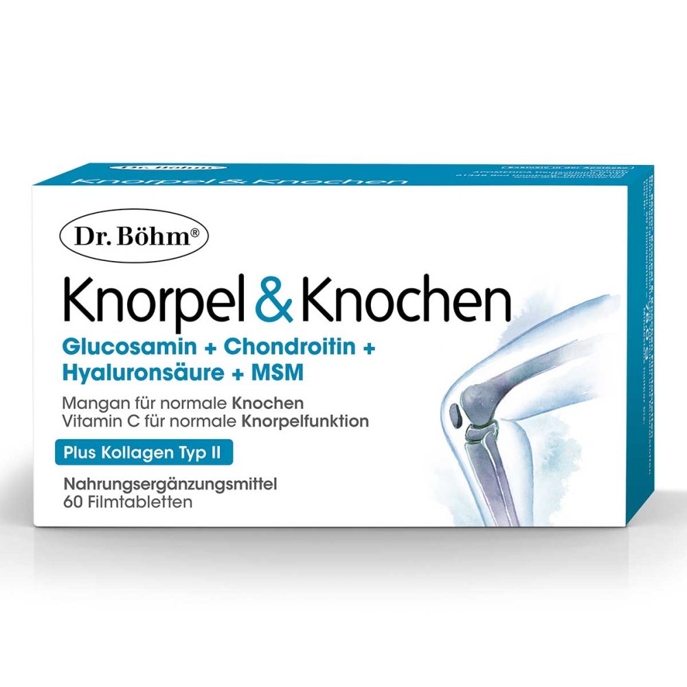 Dr. Böhm Knorpel & Knochen Tabletten 60 stk