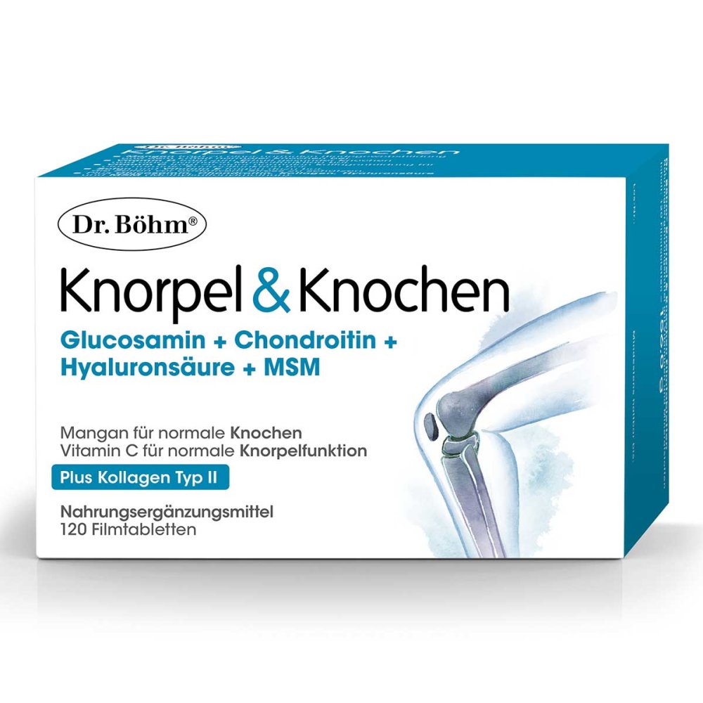 Dr. Böhm Knorpel & Knochen Tabletten 120 stk