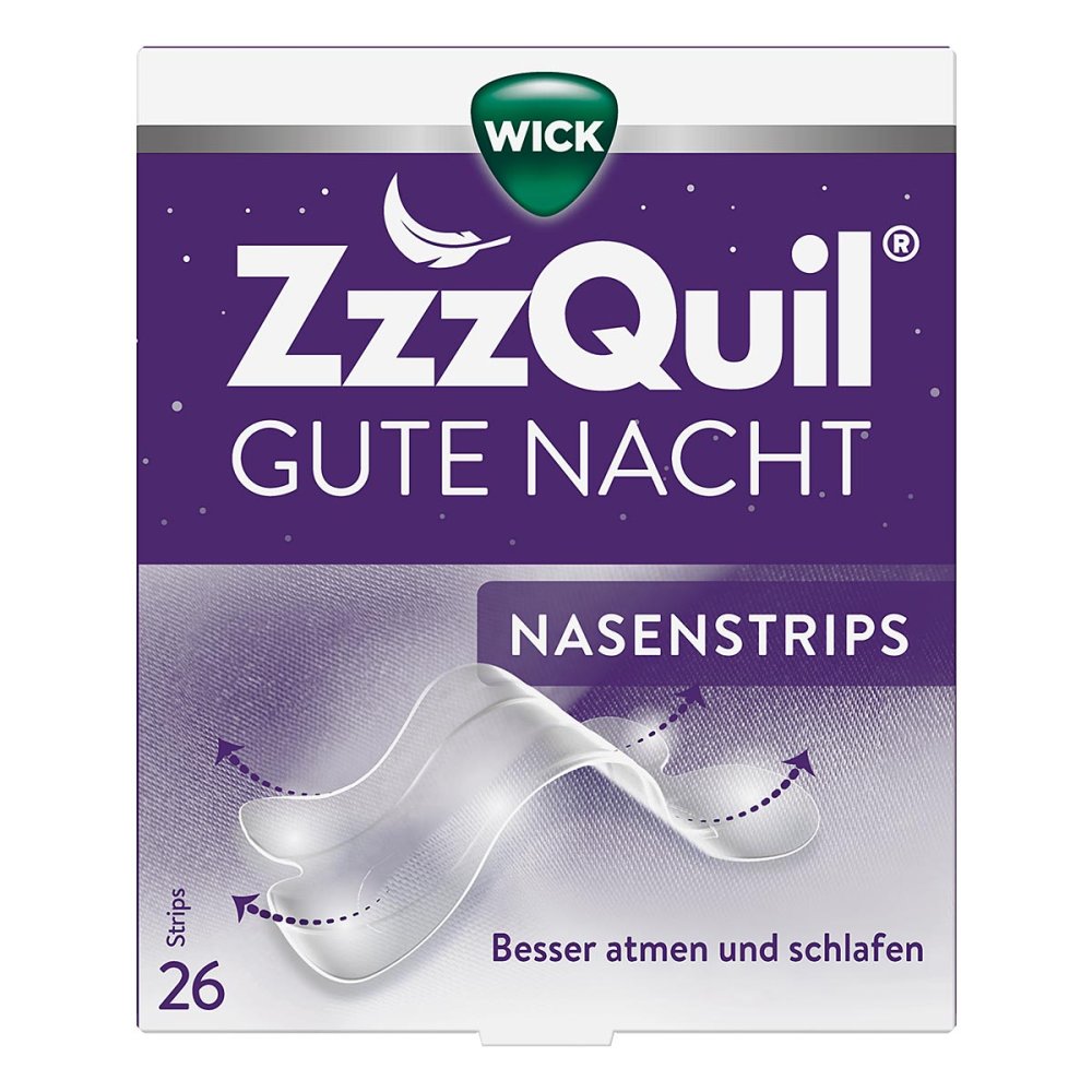 Wick Zzzquil Gute Nacht Nasenstrips 26 stk
