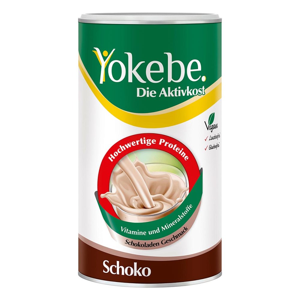 Yokebe Schoko - Diätshake zur Gewichtsabnahme - mit Protein 500 g