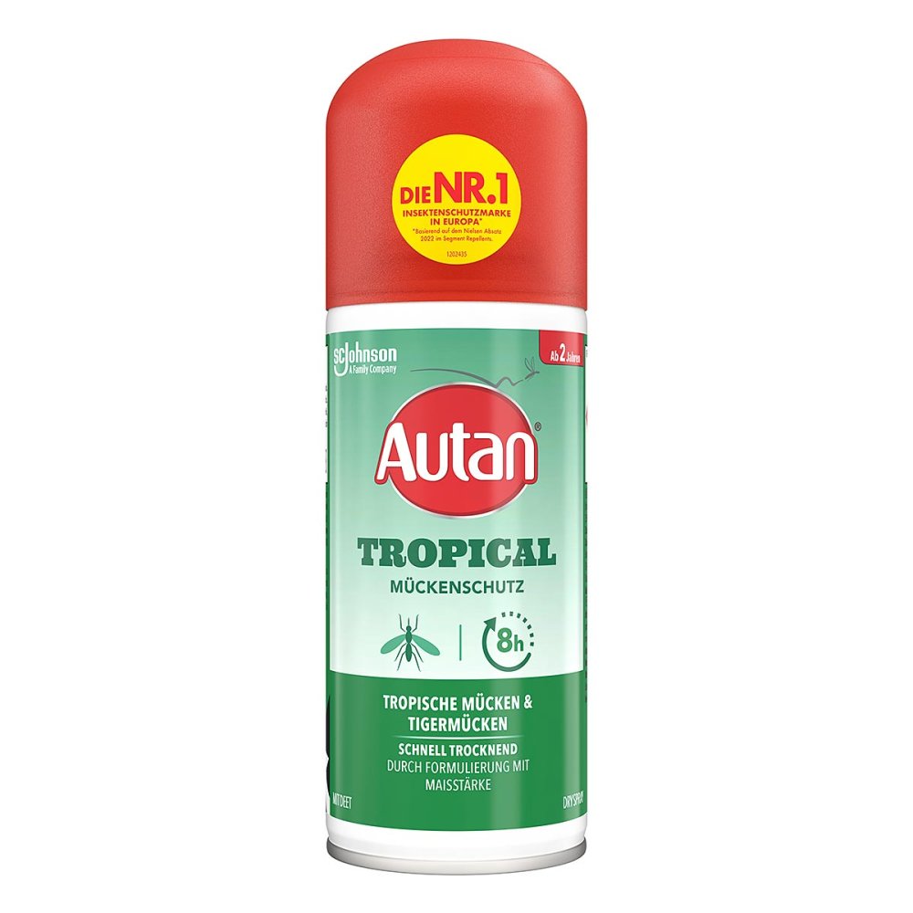 Autan Tropical Dry Spray 100 ml